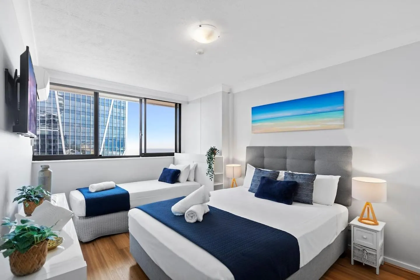 'Coastal Cool' Penthouse Paradise And Ocean Outlooks Guldkusten Australien